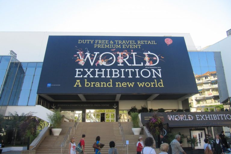 Exhibit in the palais de festival Cannes