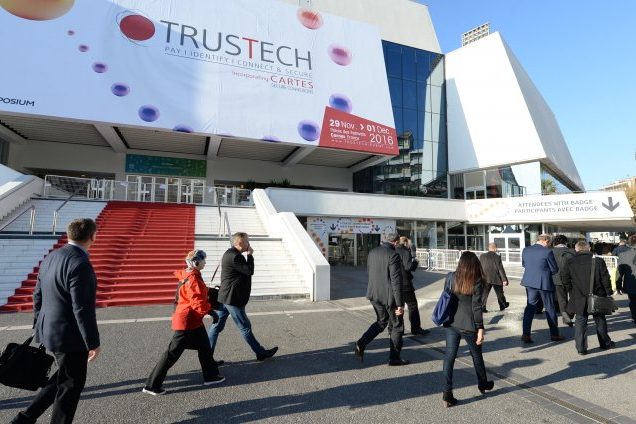 Trustech cannes exhibition stand