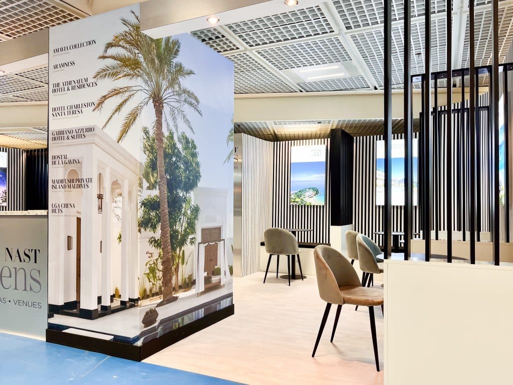 Elegant exhibition space for ILTM.